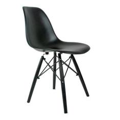 Cadeira Charles Eames II Preta - Mobly