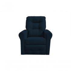 Poltrona Do Papai Reclinável Clio - Chumbo Light