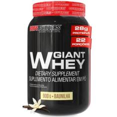 Giant Whey 900g - Bodybuilders,  Baunilha