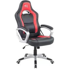 Cadeira Gamer BRX Modelo 719 Cor Vermelho com Preto