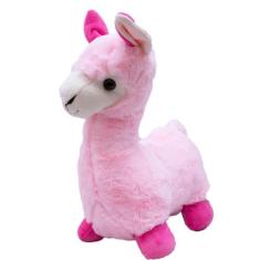 Lhama Rosa 31cm - Pelúcia - Foffy