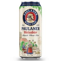 Cerveja Alemã paulaner Weissbier Lata 500ml