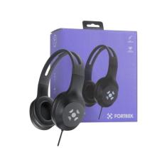 Fone de Ouvido Fortrek FK 621A Com Microfone Preto