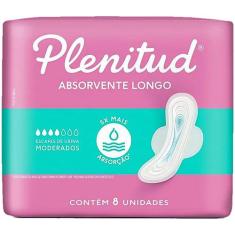 Absorvente Plenitud Femme Protetor Longo Moderado 8 unidades