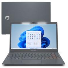 Notebook Positivo Vision C14 Intel Celeron Windows 11 Home 4GB 128GB eMMC 14” Lumina BAR Cinza - Inclui Microsoft 365*