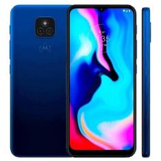 Usado: Motorola E7 Plus 64 GB Azul - Bom