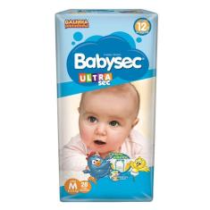 Fralda Babysec Ultra M Com 28 Unidades