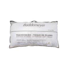 Travesseiro Toque De Pluma 50X90cm Branco Buddemeyer