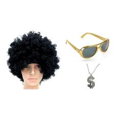 Fantasia Happer Hip Hop Hippie Anos 80 Mc Adulto 3 Peças