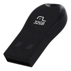 Pen Drive Mini 32GB USB Preto Multilaser - PD772