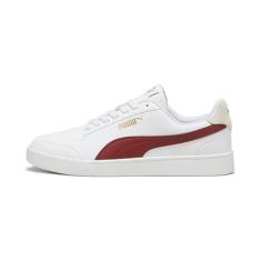 Tênis Puma Shuffle Branco e Vermelho 42