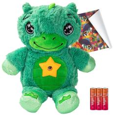 Brinquedo Urso Pelúcia Projetor Estrelas Presente Dinossauro
