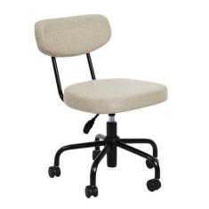 Cadeira de Escritório Secretária Fit Bege - C.R.A