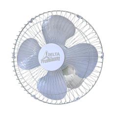 Ventilador De Parede Venti-Delta Premium 50cm Branco/Cromado Bivolt 71-5428