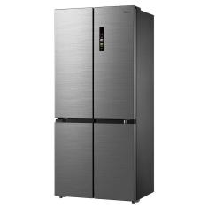 Geladeira Midea French Door Frost Free Inverter 474L com Dispenser de Gelo MD-RF691FGD463 Inox Bivolt