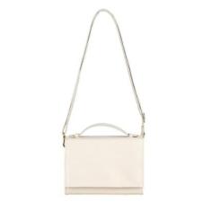 Bolsa pequena tiracolo de couro liso Deise-Feminino