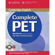Complete pet wb without answers with audio cd - CAMBRIDGE, 3