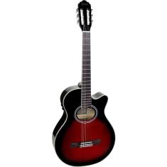 Violão Eletro-Acústico Giannini Gnf-1D Red Burst Com Cutaway