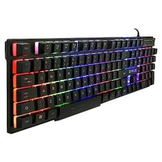 Teclado Gamer Evus TC11B Jellybeans RGB
