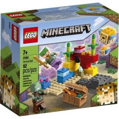 Lego Minecraft O Recife De Coral 21164