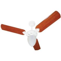 Ventilador Pêra New Branco 110V 3 Pás Verniz