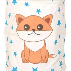 Cesto Multiuso Organizador De Brinquedos Gato 40X50