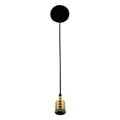 Pendente Dote Metal Wave Ouro E27 Taschibra, Ouro