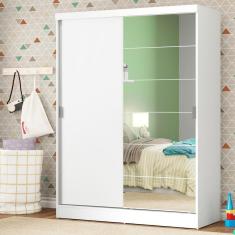 Guarda-roupa Infantil Madesa Luke 2 Portas Correr Espelho