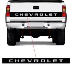 Faixa Traseira  Chevrolet S10 Rodeio 2006/2008 Preta - SPORTINOX, Chev