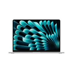 Apple 2025 MacBook Air (de 15 polegadas, Processador M4 da Apple com CPU 10‑core e GPU 10‑core, 16GB Memória unificada, 512 GB) - Prateado