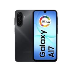Smartphone Samsung Galaxy A17 128GB 4GB RAM Preto 6,7" Câm. Tripla + S