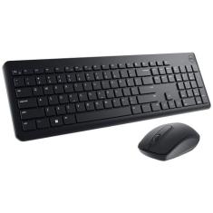 Teclado e Mouse Sem Fio Dell KM3322W, USB, ABNT2, Preto - 580-BBBB, Pr