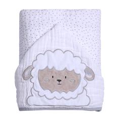 Papi Textil Toalha De Banho Soft Papi Friends C/Capuz Bord. 90Cm X 75Cm Contem 01 Un