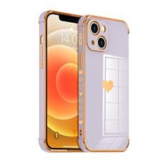 Capa macia de moldura de chapeamento quadrada de luxo para iphone 13 12 pro max mini 11 pro max 11 xs max x xr 7 8 plus se capa de coque à prova de choque, roxa, para iphone x