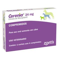 Antiemético Zoetis Cerenia de 4 Comprimidos - 24 mg