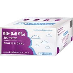 Papel Higienico BIG ROLL Folha Simples 300M