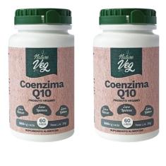 Kit 2 Coenzima Q10 (Produto Vegano) 60 Cápsulas