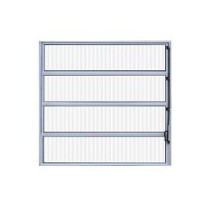 Janela de Alumínio Basculante 80x80cm Hale Esquadrias Branco