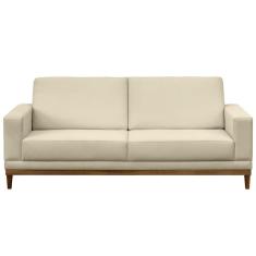Sofá Living 145cm 2 Lugares Kayrós D05 Suede Bege - Mpozenato