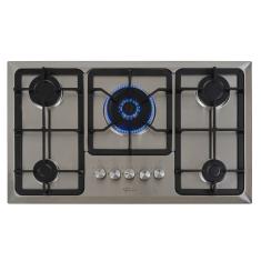 Cooktop 5 Bocas Fischer Infinity Tripla chama Acendimento Automático - Inox