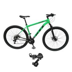 Bicicleta Aro 29 GTI Roma 24 Velocidades Alumínio Mtb Câmbio Traseiro 