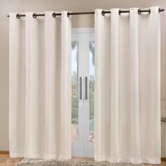 Cortina Blackout em Tecido Prime 2,70 m x 2,30 m - RT MAGAZINE, Bege