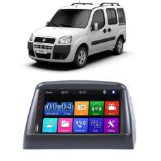 Kit Multimídia Mp5 Doblo 2000 A 2018 7 Polegadas Espelhamento Android 