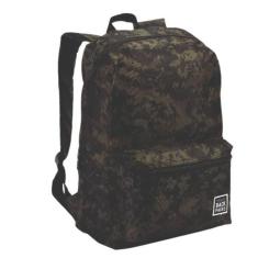 Mochila Juvenil Camuflada Denlex Dl0896 Preto