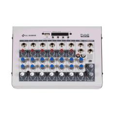 Mesa De Som Mixer Ll Audio Pulse 802 8 Canais C/Media Player