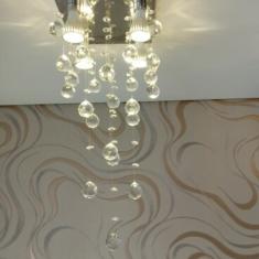 Lustre De Cristal Para Quarto Com 80cm De Altura E Base De In