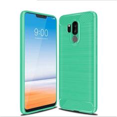 Capa para LG G7 Plus, sensação macia, proteção total, anti-arranhões e impressões digitais + capa de celular resistente a arranhões para LG G7 Plus