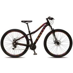 Bicicleta Eudora Aro 29 Freio a Disco Quadro Rebaixado Colli, Preto