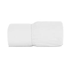 Lençol king size  avulso c/ elástico 100% algodão 200 fios branco - Ca