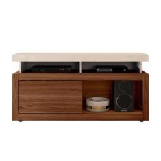 Rack DJ Móveis Verano/Audi 55 Off White/Marroquim